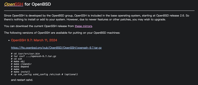 OpenSSH