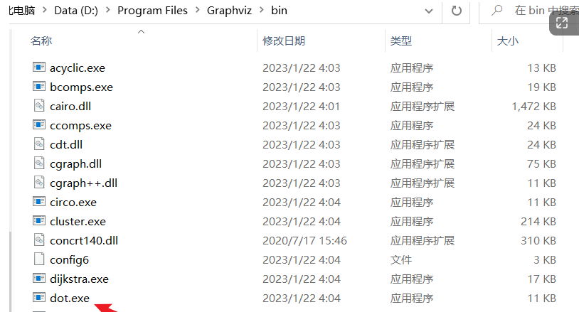 graphviz 安装路径